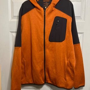 Duluth Trading Company Alaskan Hardgear - Orange 2XL Full Zip Blackburn Hoodie